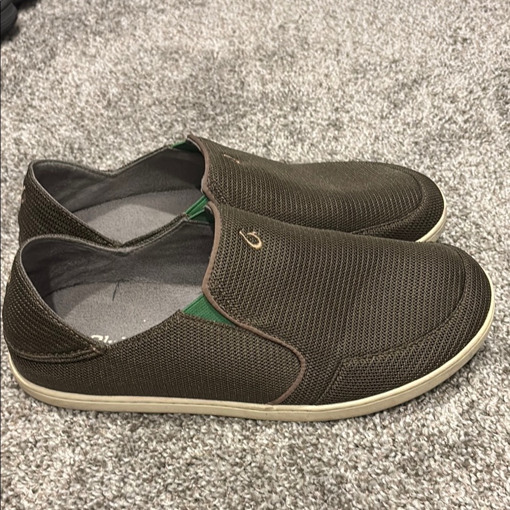 OluKai Brown Loafers Slip-On Comfort nohea